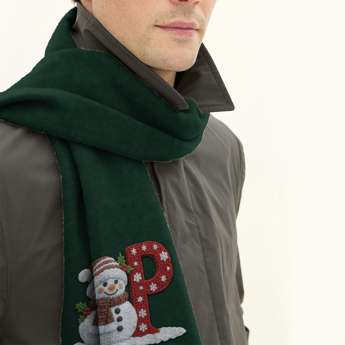 Winter Gifts For Loved Ones - Personalized Family Knitted Scarf