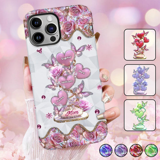 My Sweethearts Gift For Mom, Grandma - Personalized Mother Full Print Phone Case
