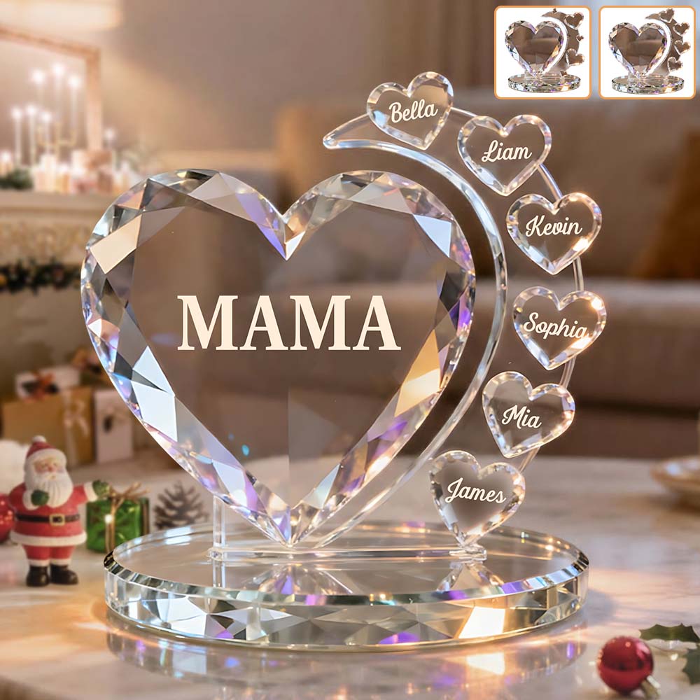 Best Mom Ever - Personalized Mother Custom Shaped Acrylic Plaque