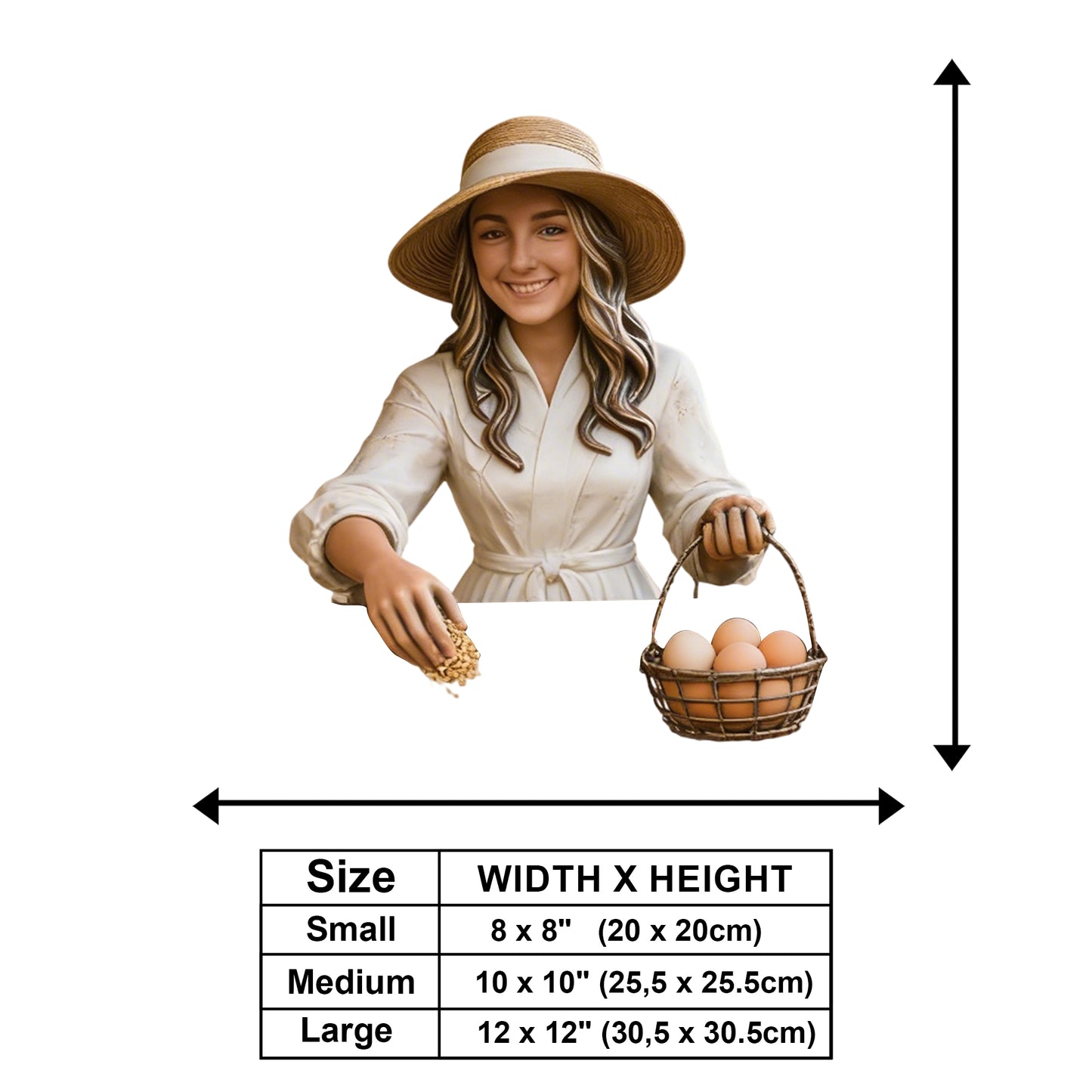 Custom Any Photo My Chicken Coop - Personalized Chicken Wooden Wall Mount Sign