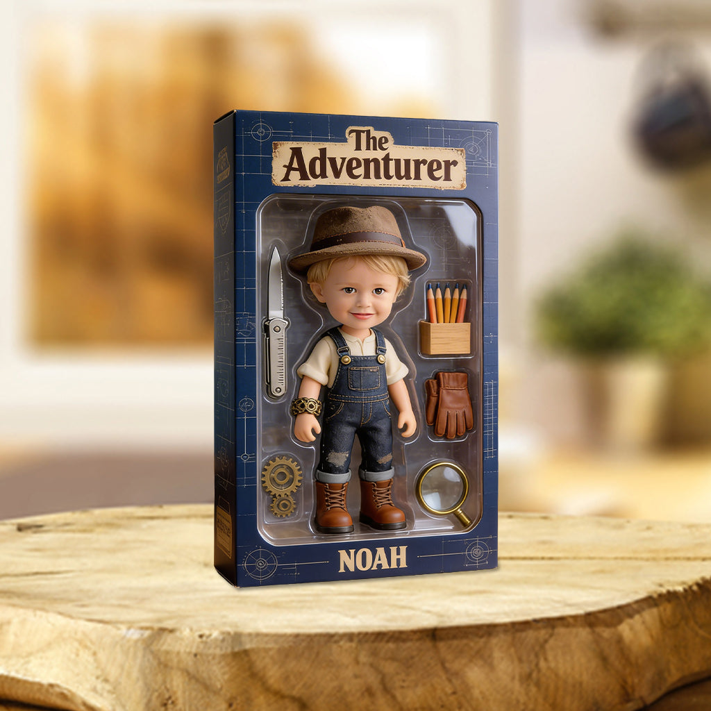 The Adventure - Personalized Kid Custom Shaped Acrylic Plaque