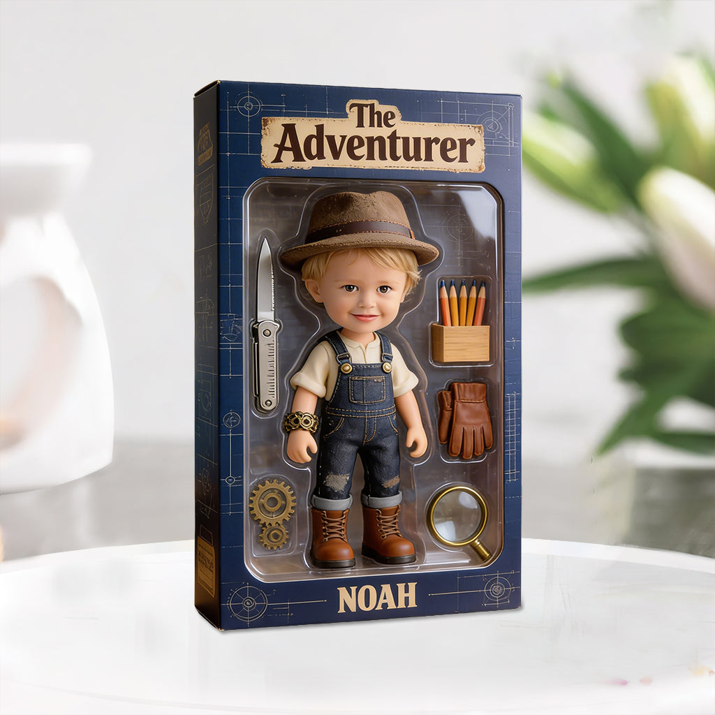 The Adventure - Personalized Kid Custom Shaped Acrylic Plaque