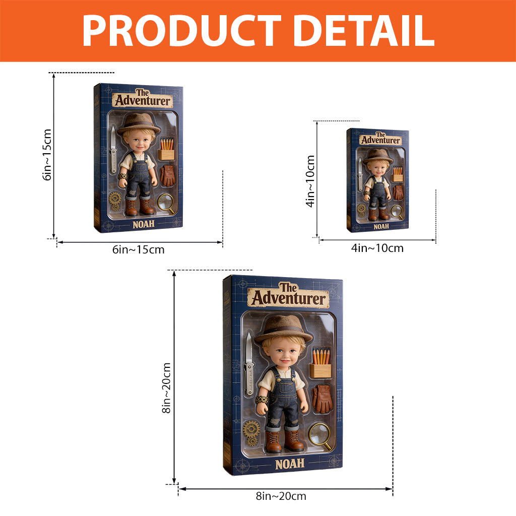 The Adventure - Personalized Kid Custom Shaped Acrylic Plaque