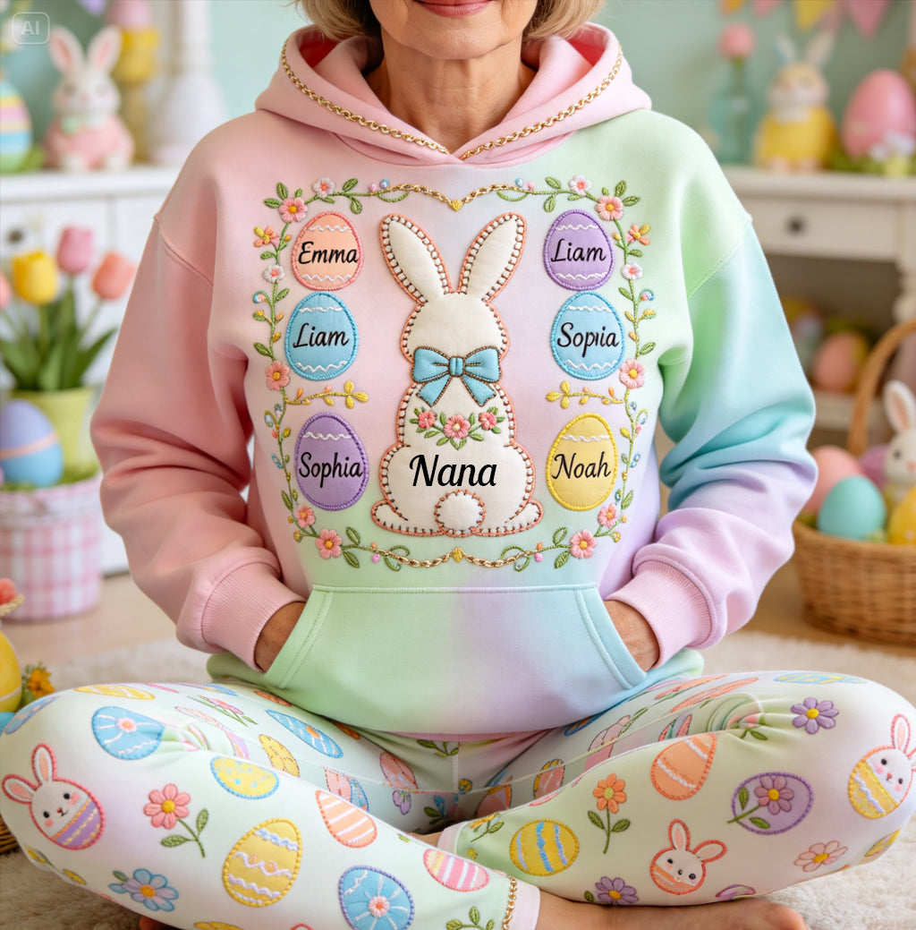Grandma's Blessings - Personalized Grandma Hoodie and Leggings