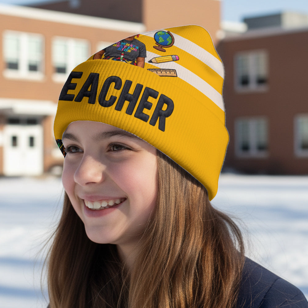 Teacher Life - Personalized Teacher Beanie Hat