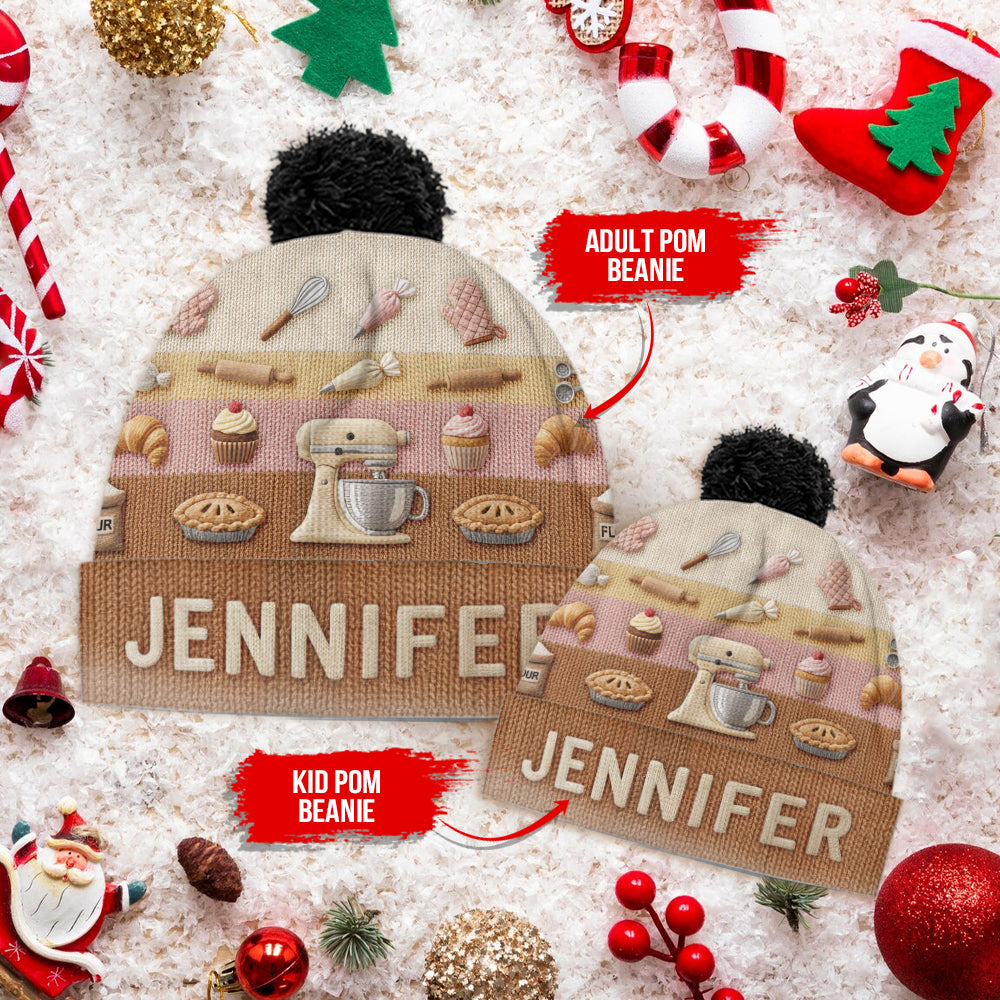 Liebe zum Backen – Personalisierte Backmütze