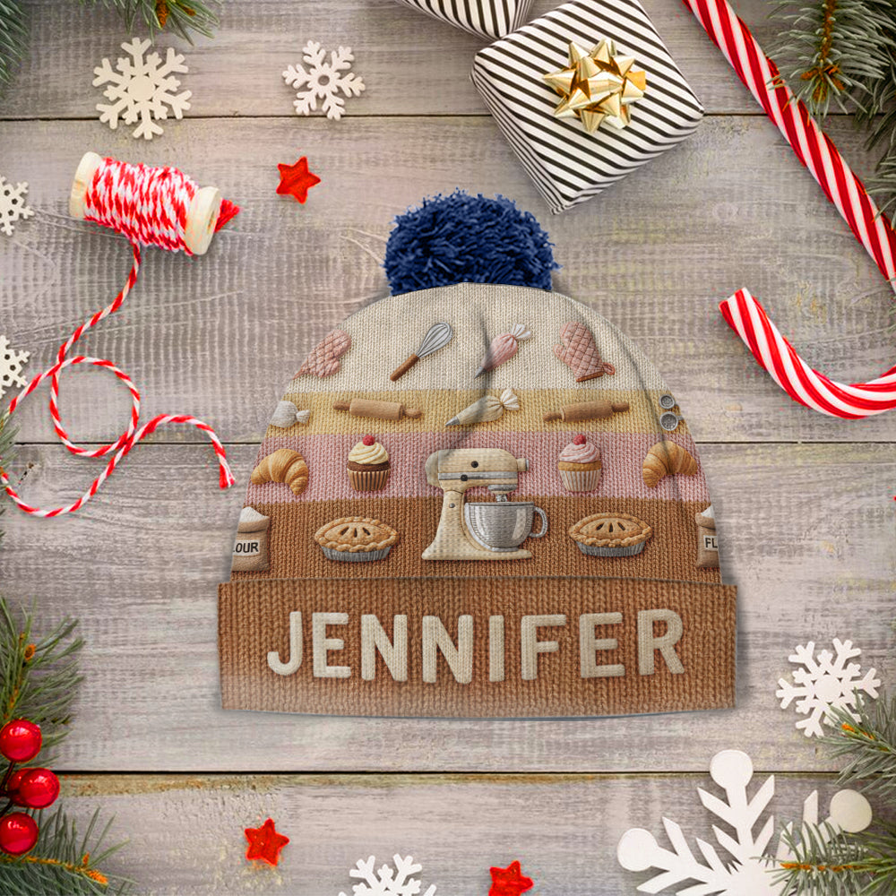 Liebe zum Backen – Personalisierte Backmütze