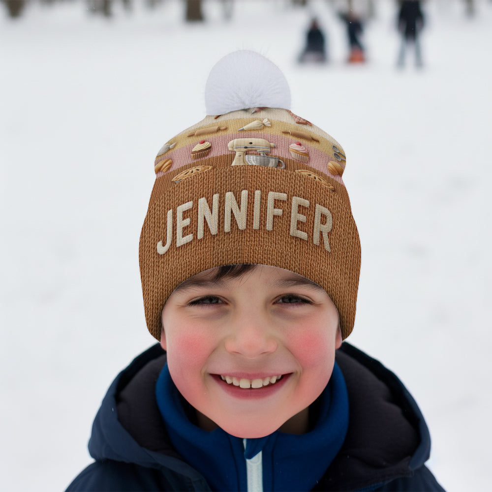 Liebe zum Backen – Personalisierte Backmütze