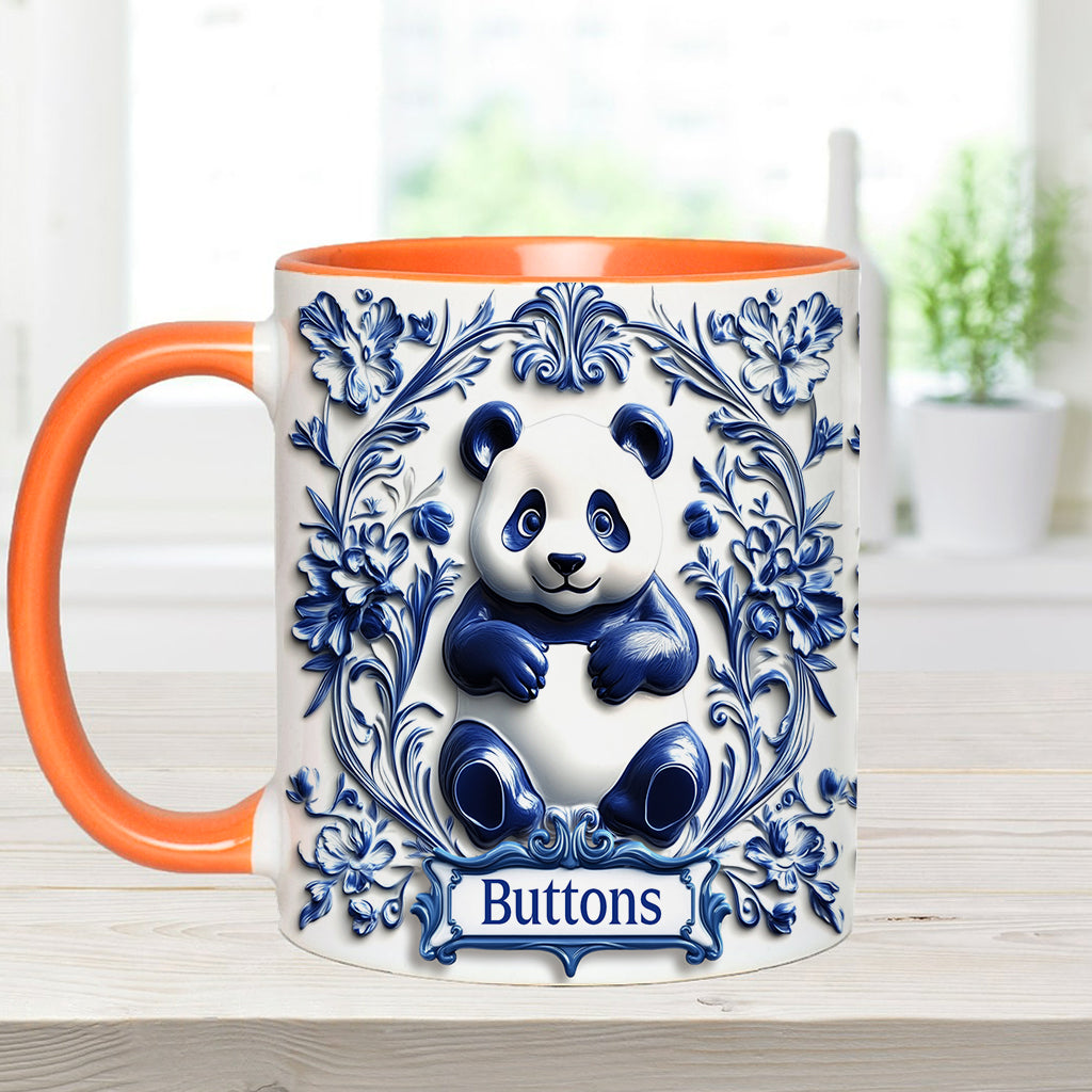 Mug Panda en porcelaine personnalisé - Mug décoratif pour amoureux des pandas