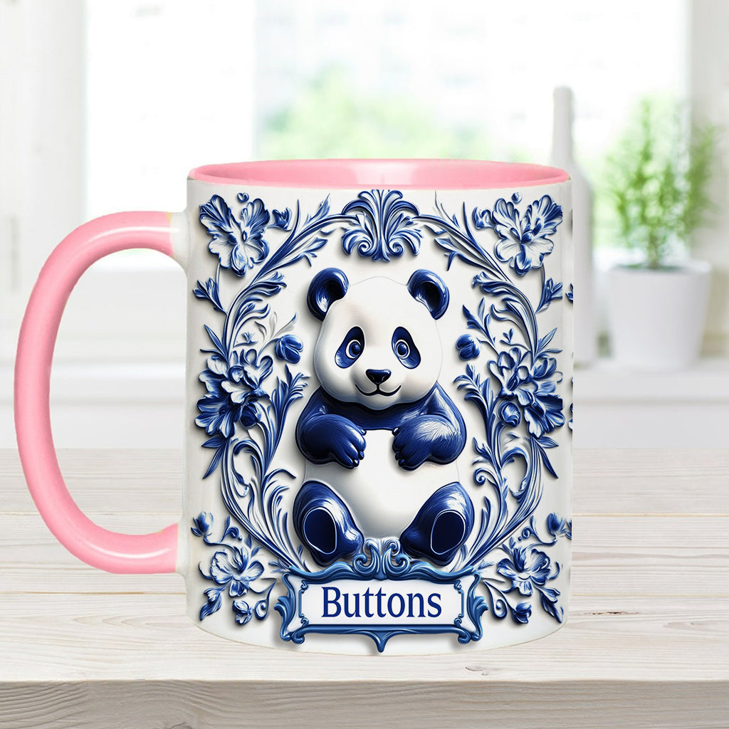 Mug Panda en porcelaine personnalisé - Mug décoratif pour amoureux des pandas