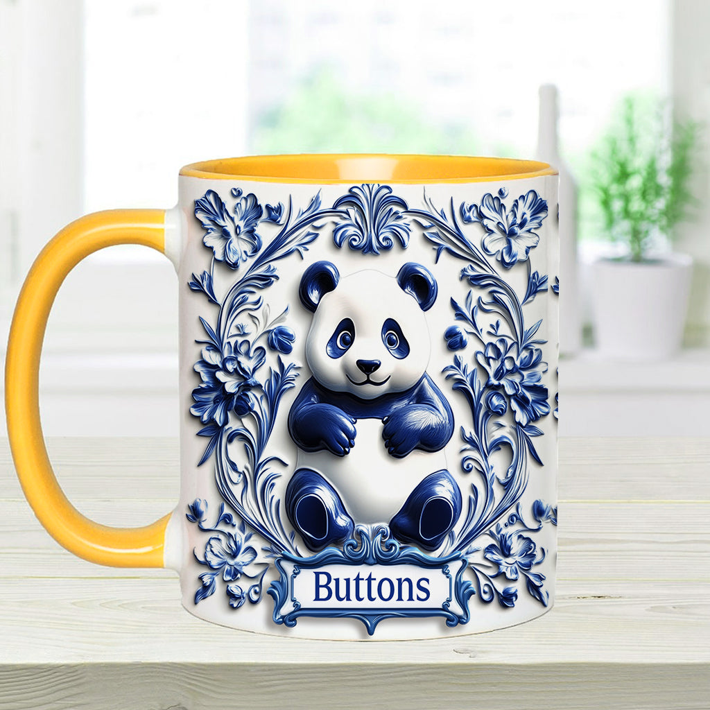 Mug Panda en porcelaine personnalisé - Mug décoratif pour amoureux des pandas