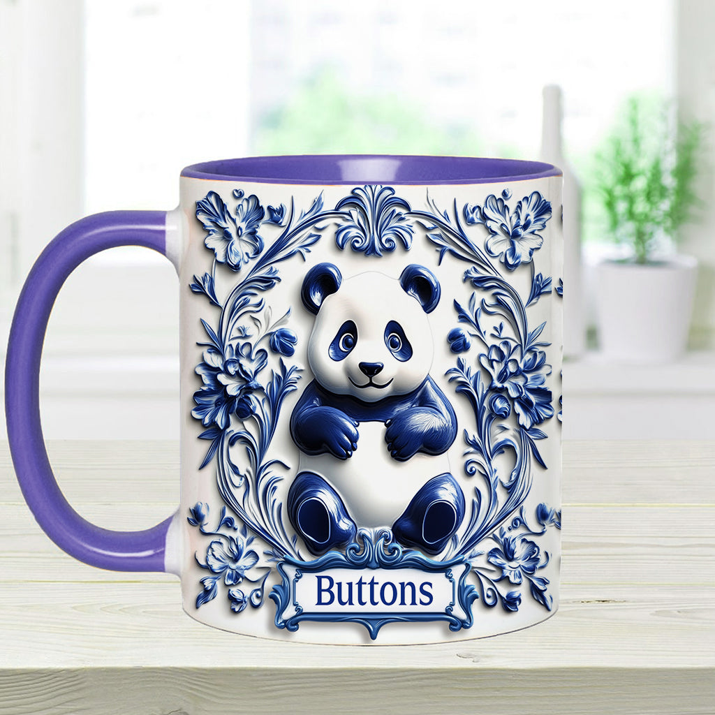 Mug Panda en porcelaine personnalisé - Mug décoratif pour amoureux des pandas