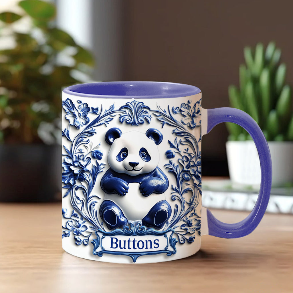 Mug Panda en porcelaine personnalisé - Mug décoratif pour amoureux des pandas