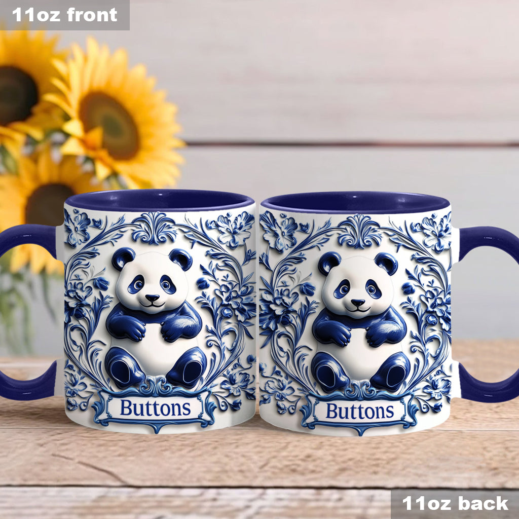 Mug Panda en porcelaine personnalisé - Mug décoratif pour amoureux des pandas