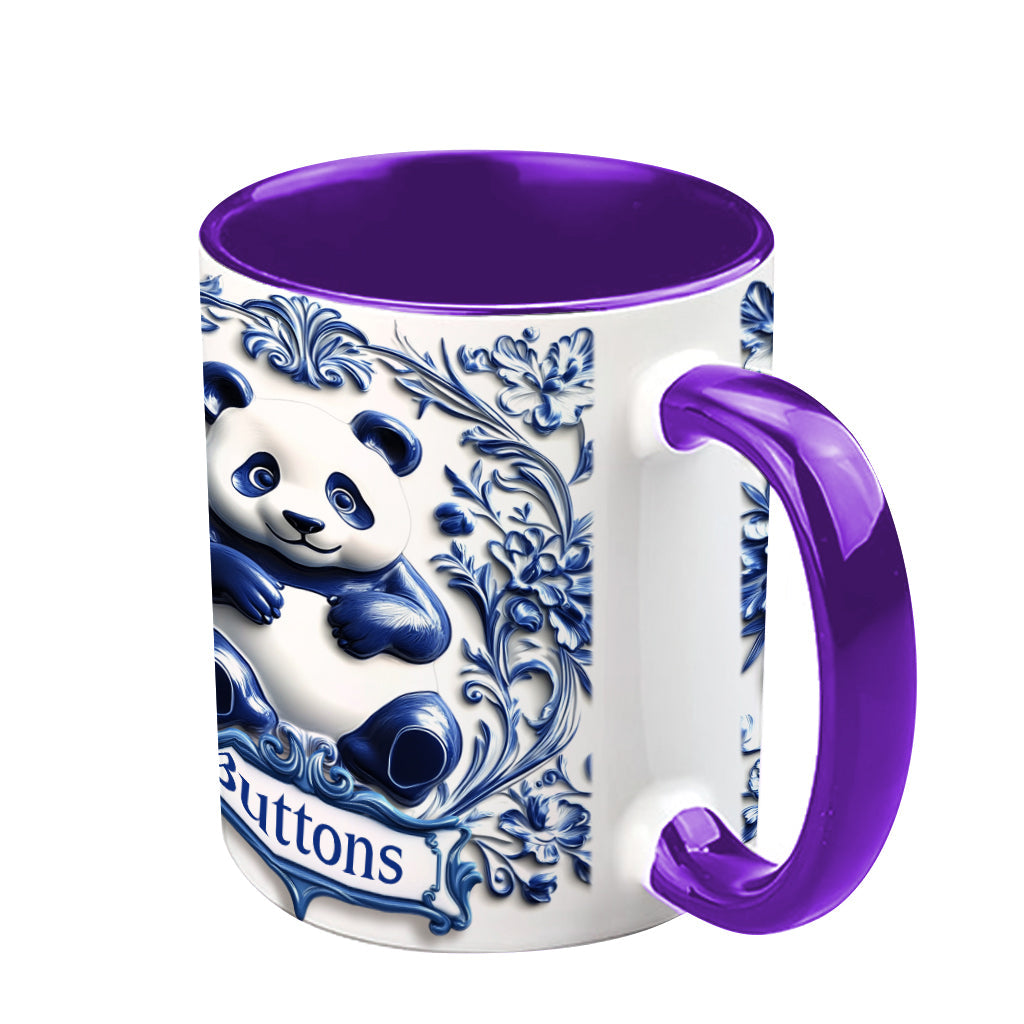 Mug Panda en porcelaine personnalisé - Mug décoratif pour amoureux des pandas