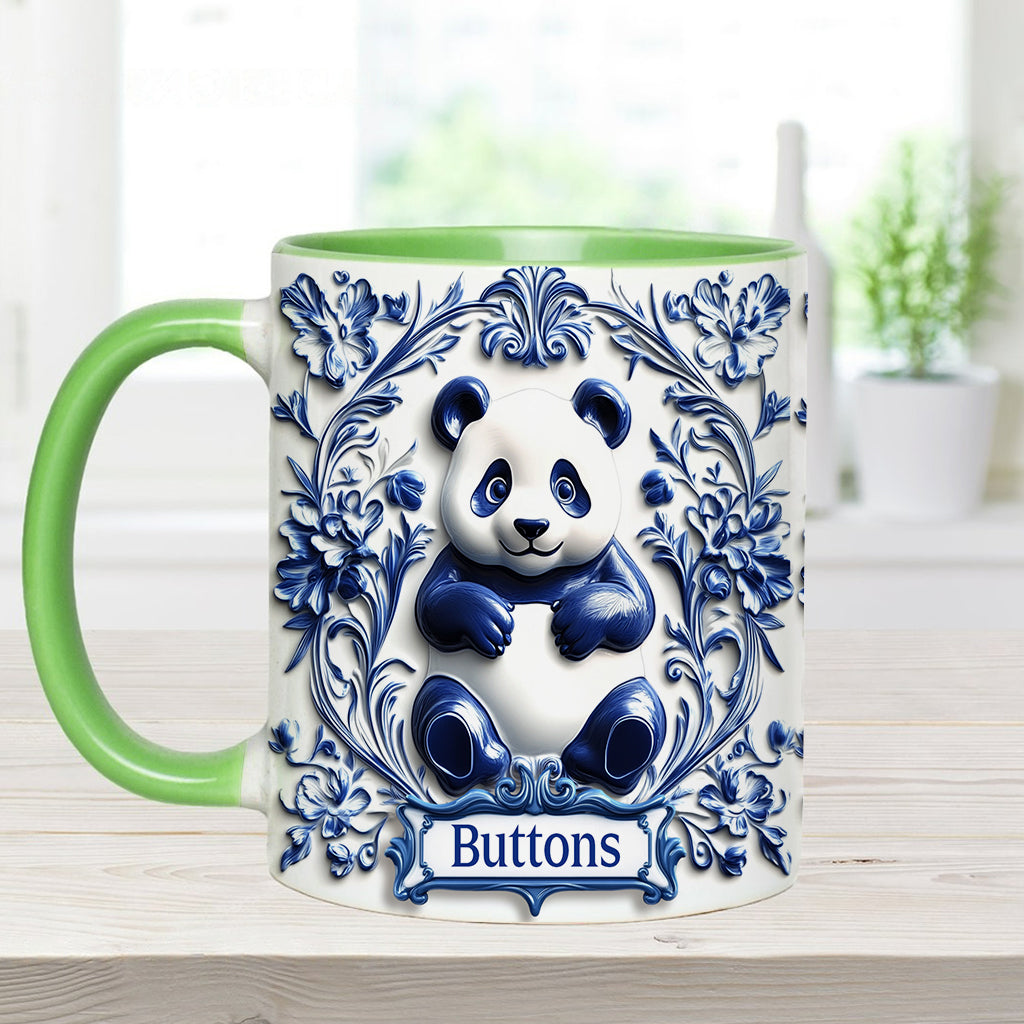 Mug Panda en porcelaine personnalisé - Mug décoratif pour amoureux des pandas