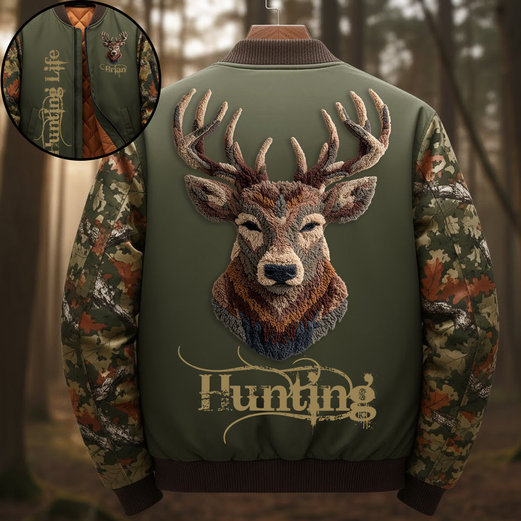 Cool Hunting - Personalized Hunting Varsity Jacket