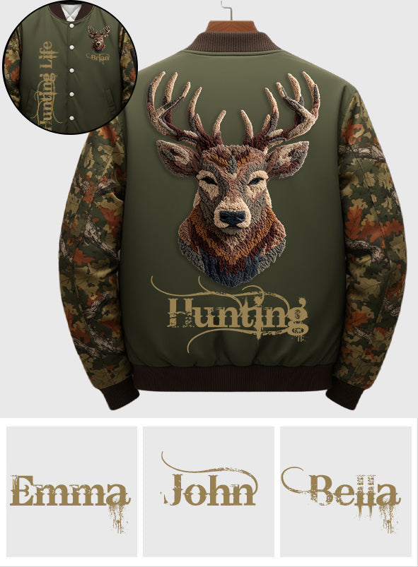Cool Hunting - Personalized Hunting Varsity Jacket