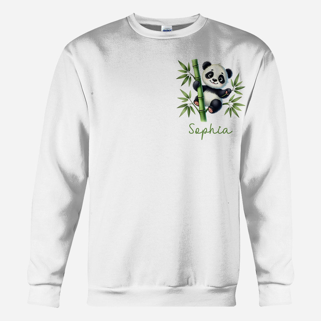 Dieu dit que je suis - T-shirt personnalisé pour amoureux des pandas