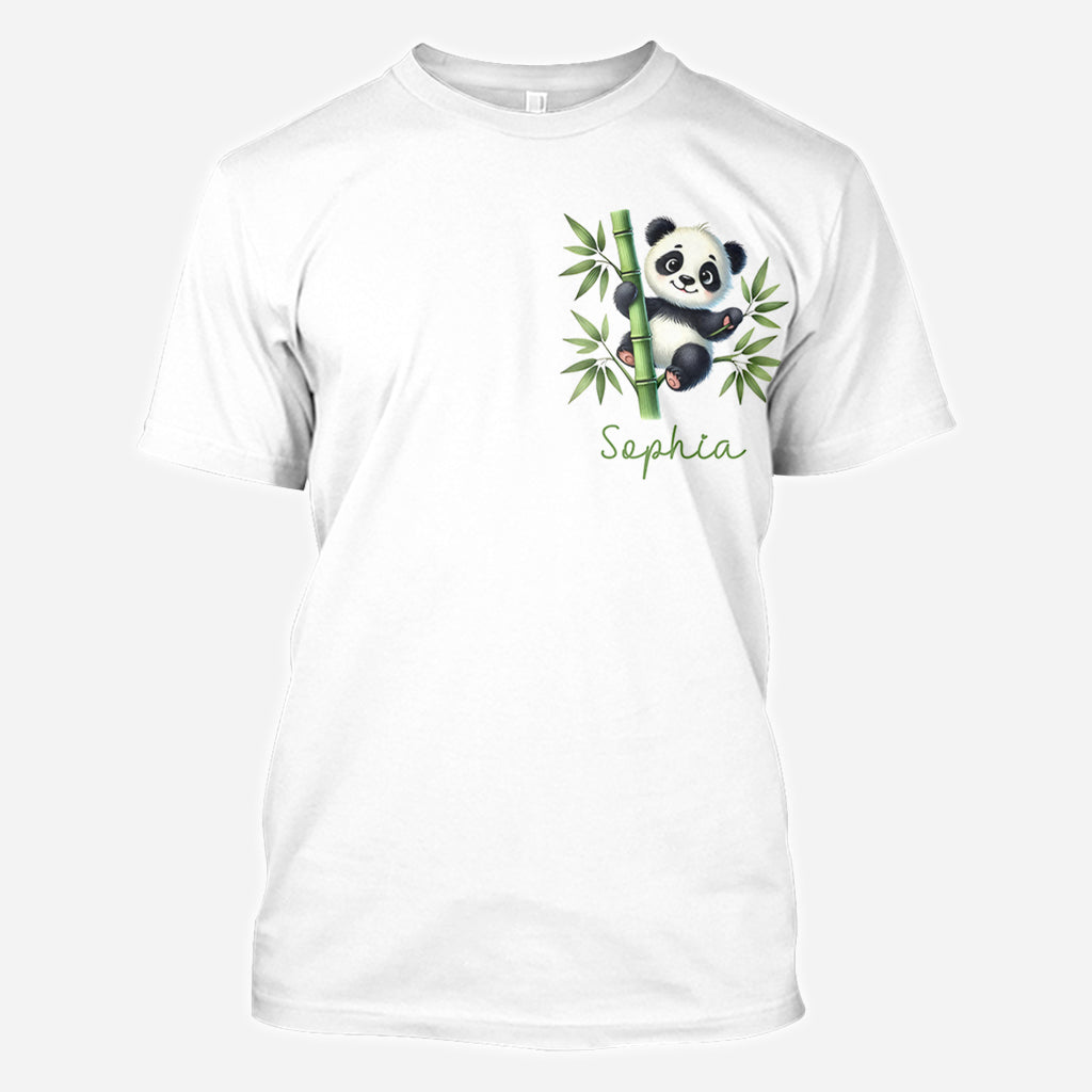Dieu dit que je suis - T-shirt personnalisé pour amoureux des pandas