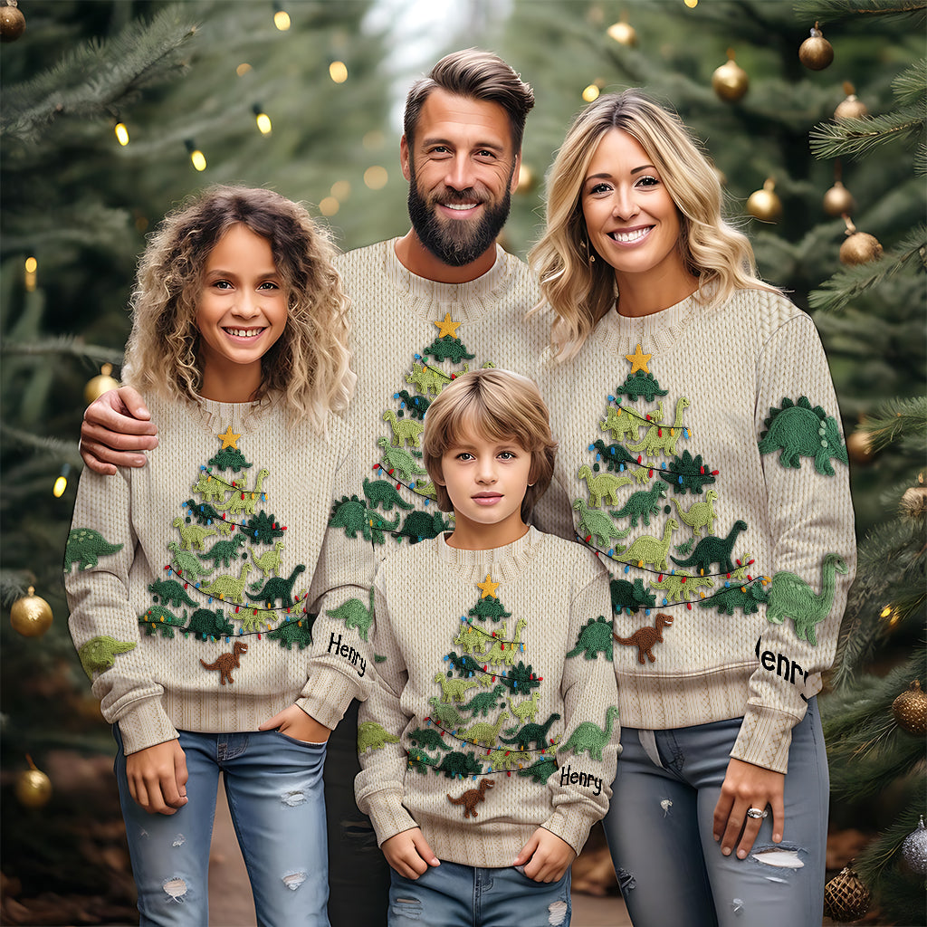 Amazing Christmas Perfect Gift For Kids - Personalized Kid Ugly Sweater