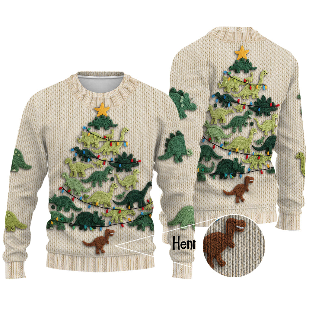 Amazing Christmas Perfect Gift For Kids - Personalized Kid Ugly Sweater