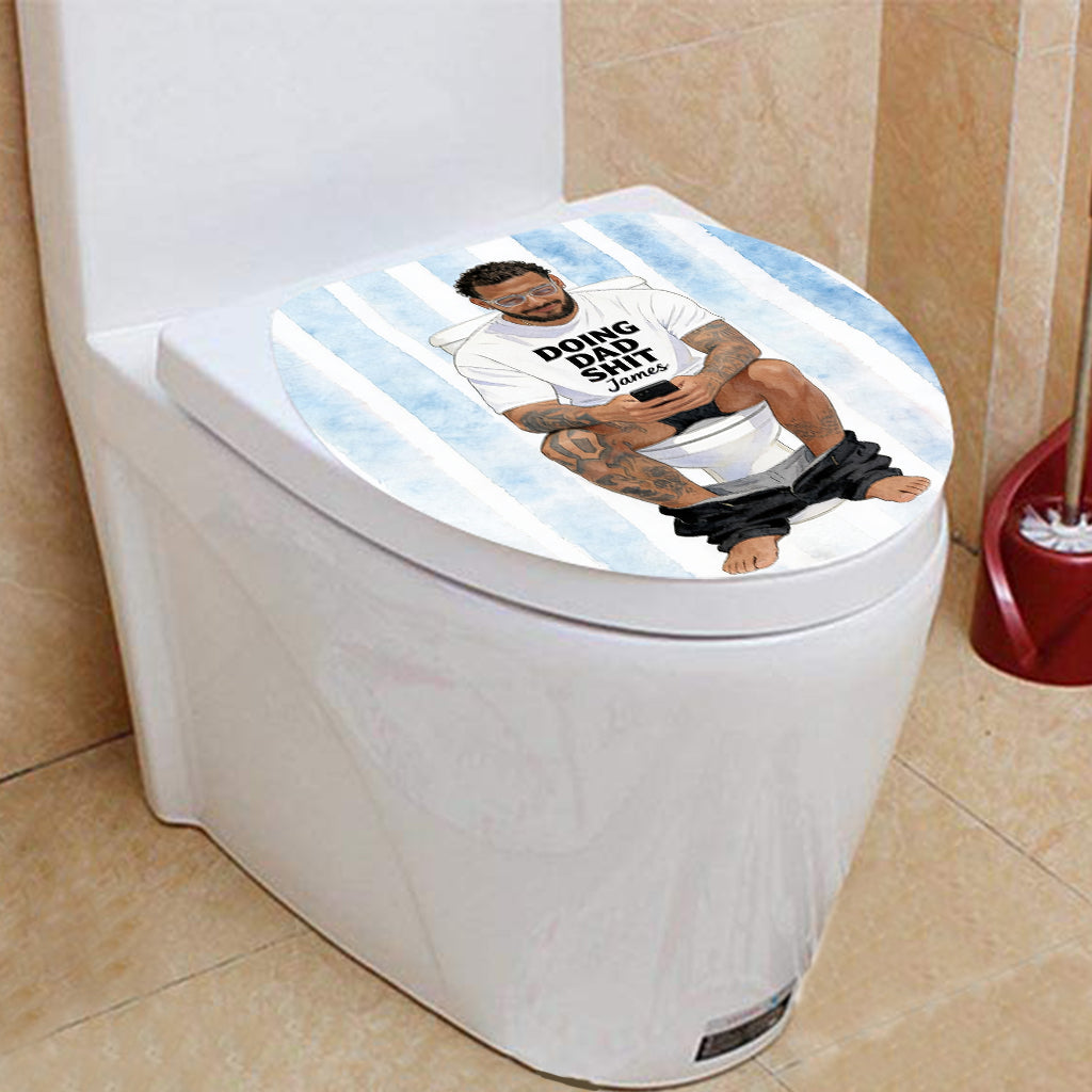 Meilleur Moment de la Journée - Rideau de Douche & Tapis de Salle de Bain Personnalisés