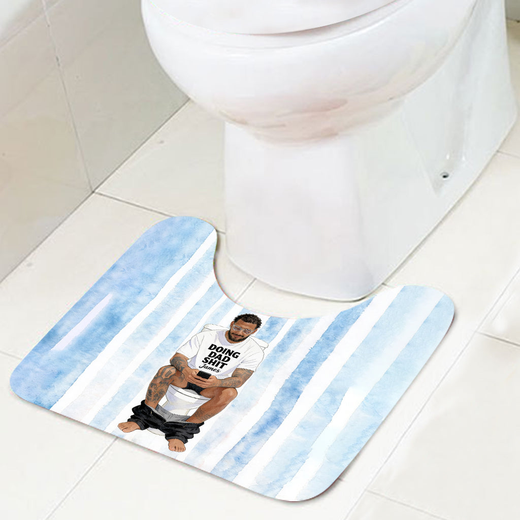 Meilleur Moment de la Journée - Rideau de Douche & Tapis de Salle de Bain Personnalisés