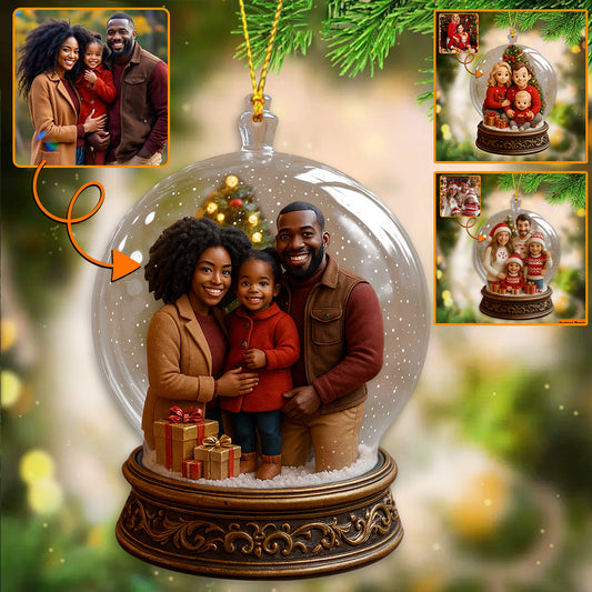 C'est nous - Ornement familial personnalisé