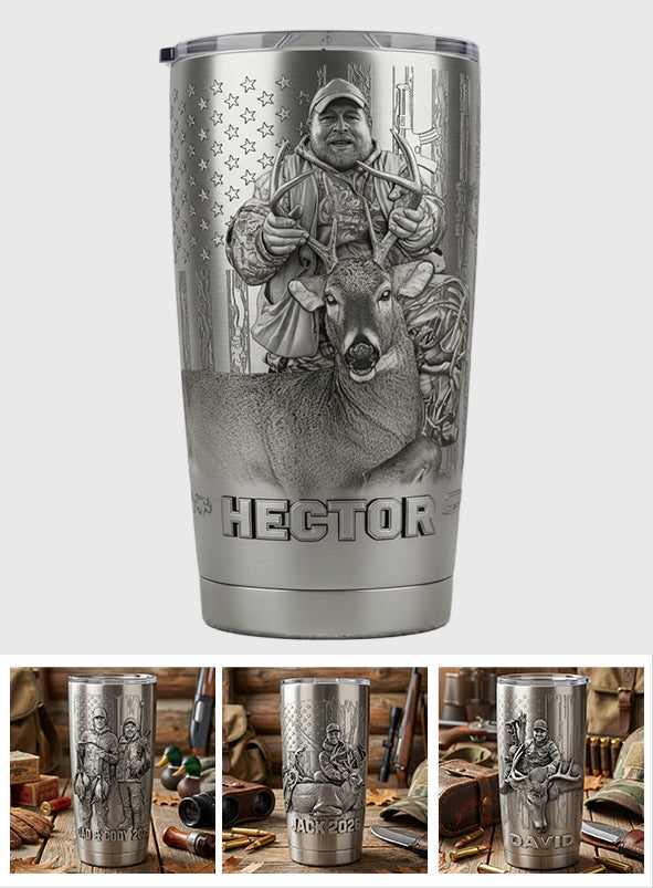 Custom From Any Photo - Personalized Hunting Tumbler