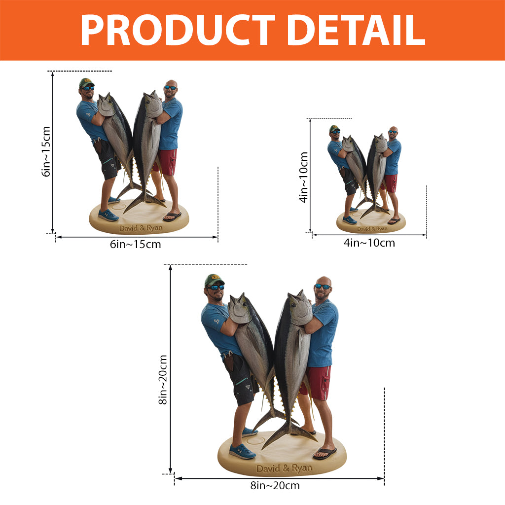 Perfect Gift For Fishing Lovers - Personalized Fishing Custom Shaped Acrylic Plaque