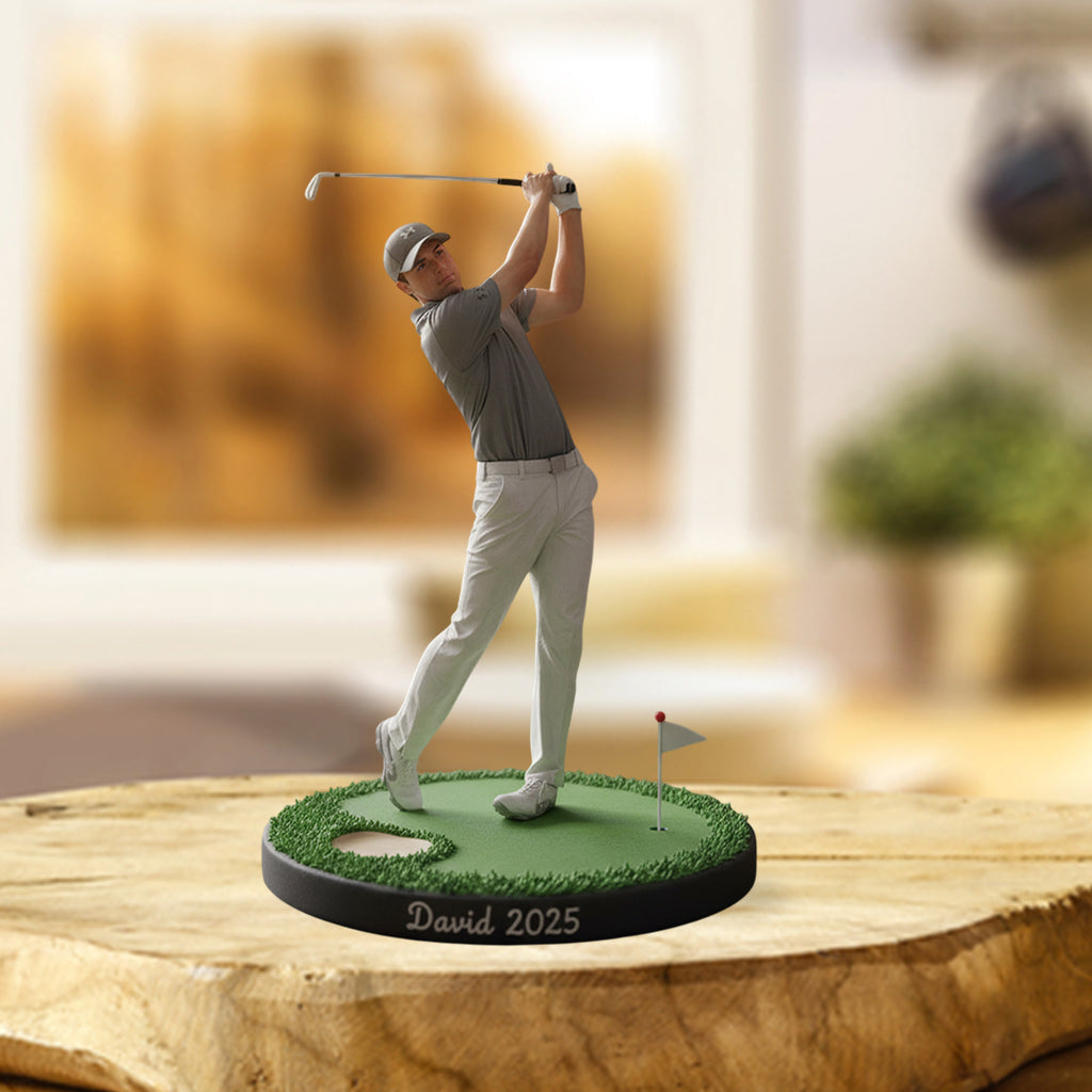 Custom From Any Photo - Personalized Golf Custom Shaped Acrylic Plaque