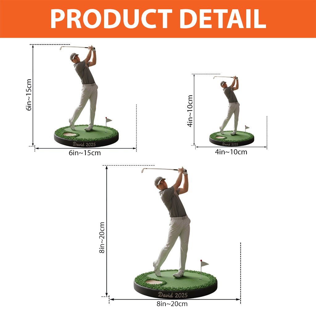 Custom From Any Photo - Personalized Golf Custom Shaped Acrylic Plaque