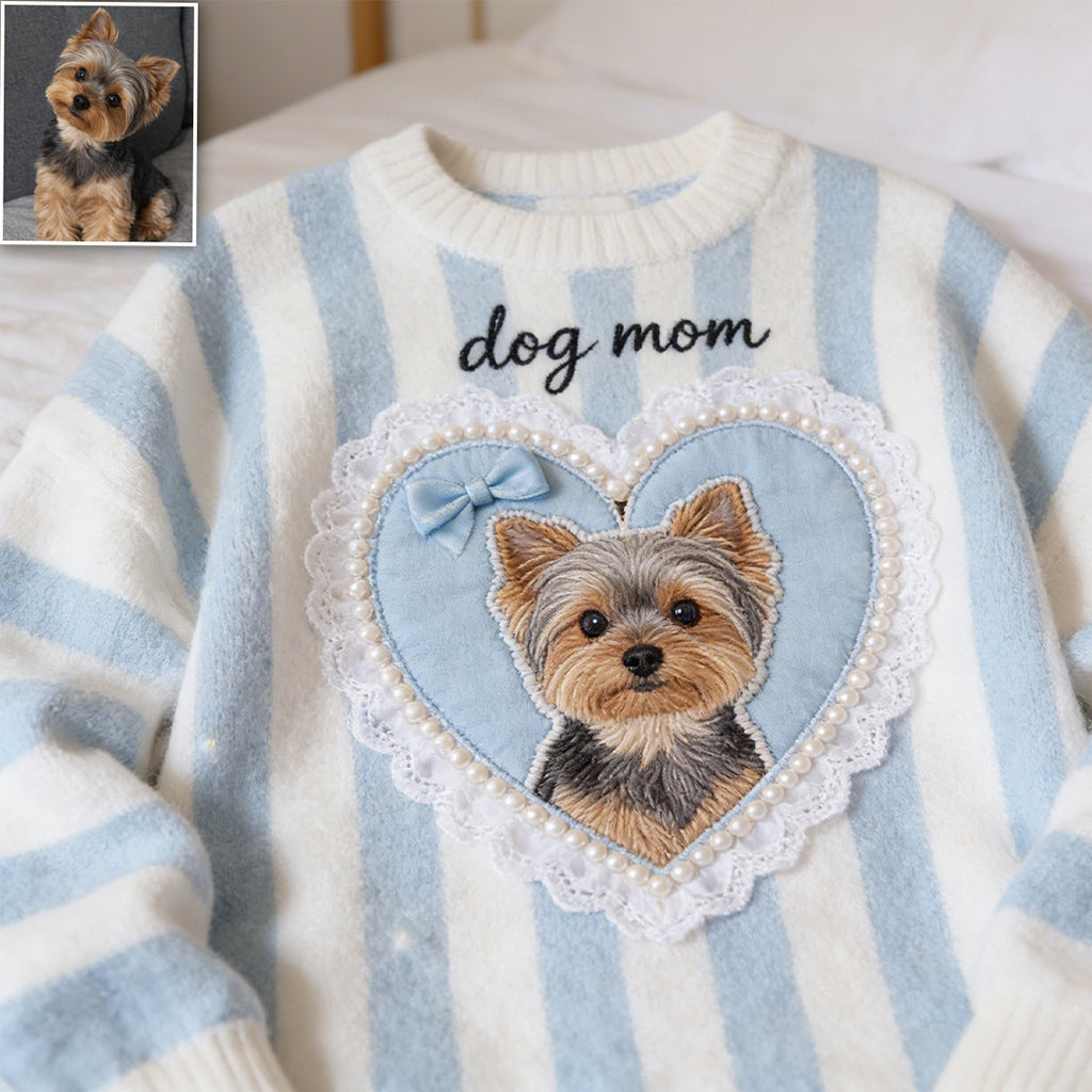 Personalisierbares Geschenk für Hundemama - T-Shirt mit Rundumdruck