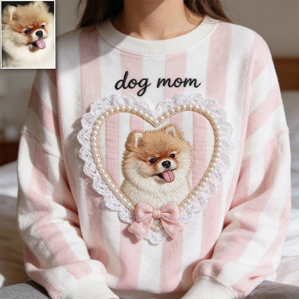 Personalisierbares Geschenk für Hundemama - T-Shirt mit Rundumdruck