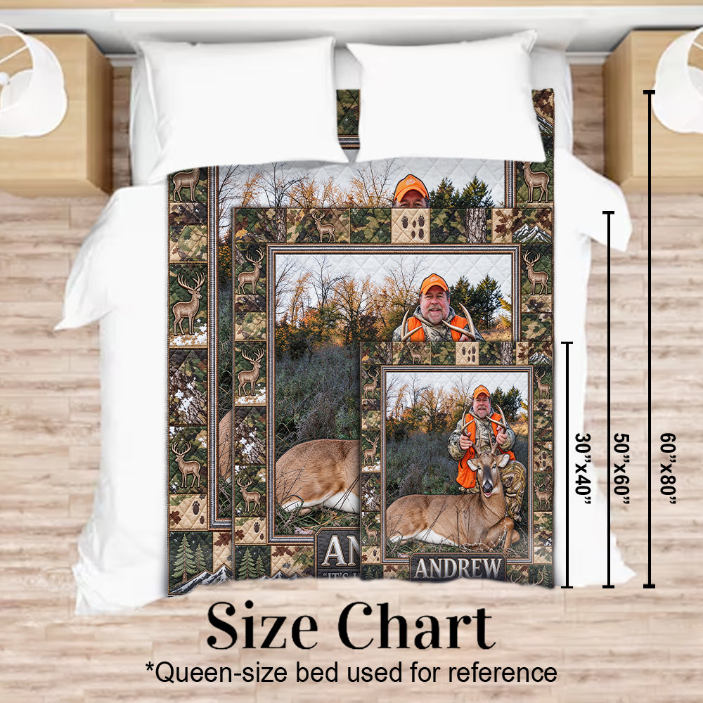 C'est la saison de la chasse - Couverture de chasse personnalisée