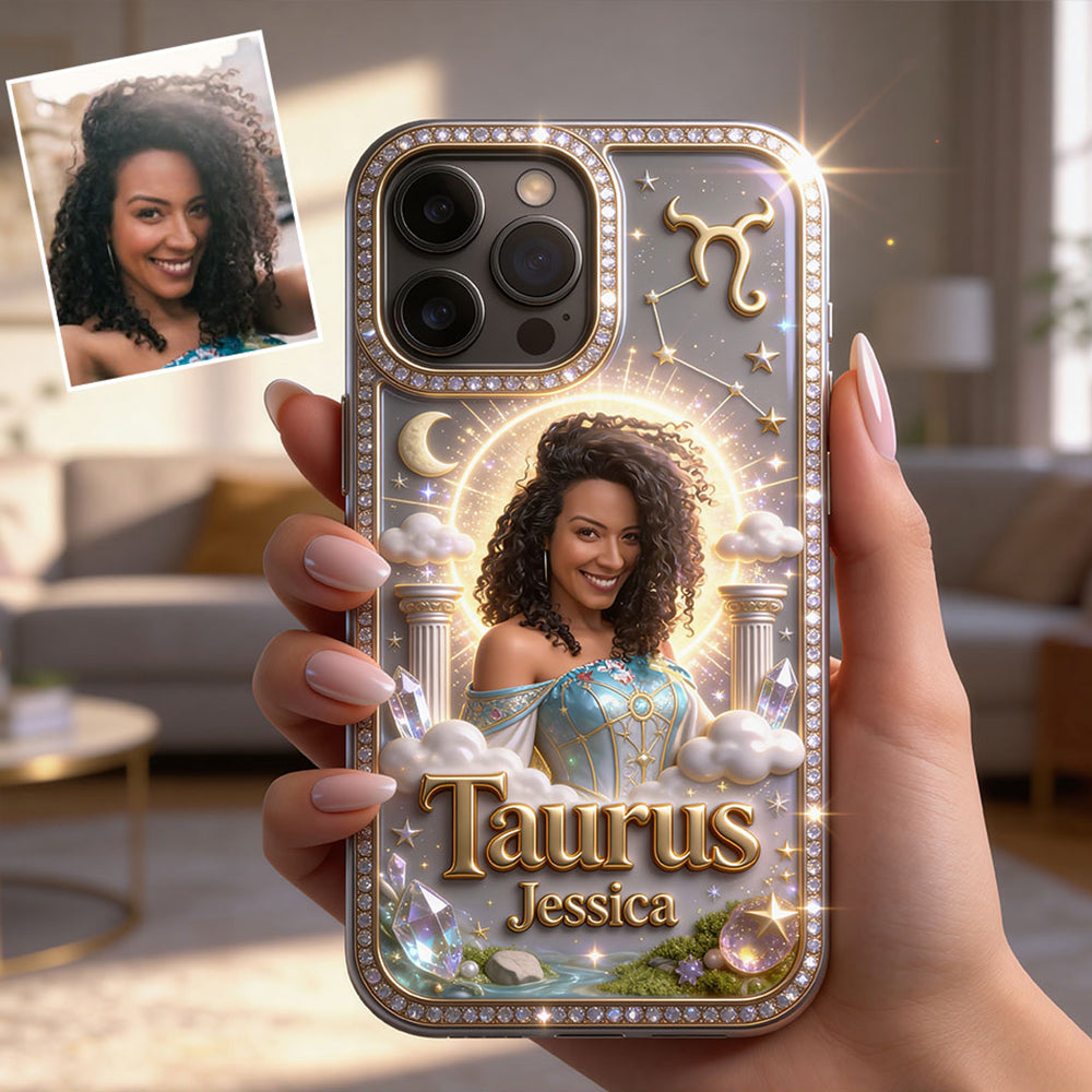 Horoscope Sign, Lucky Charm - Personalized Horoscope Full Print Phone Case