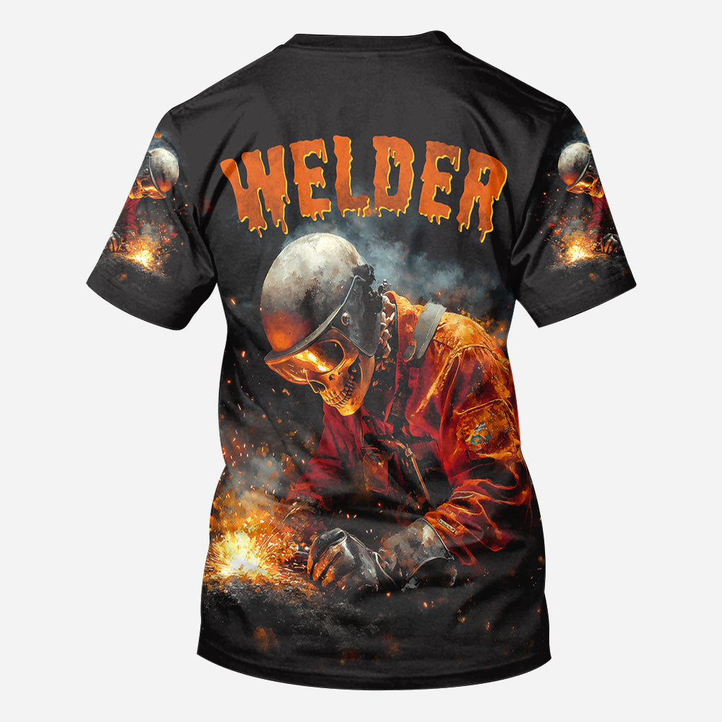 Gift For Welder Man - Personalized Welder All Over Shirt