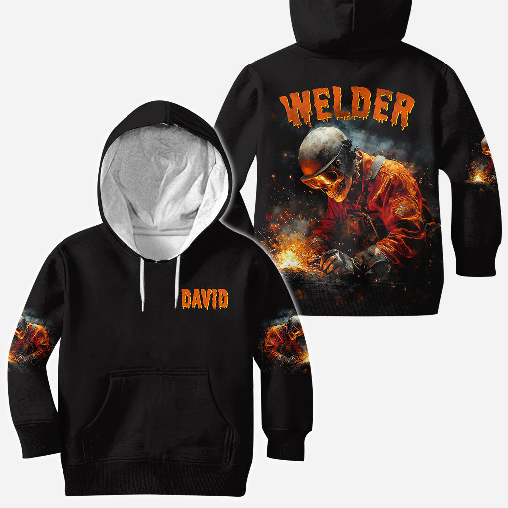 Gift For Welder Man - Personalized Welder All Over Shirt