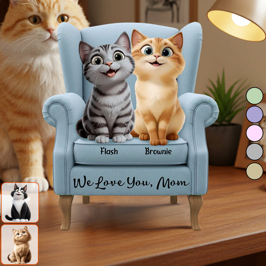 Best Cat Mom Ever - Personalized Cat Custom Shaped Acrylic Plaque