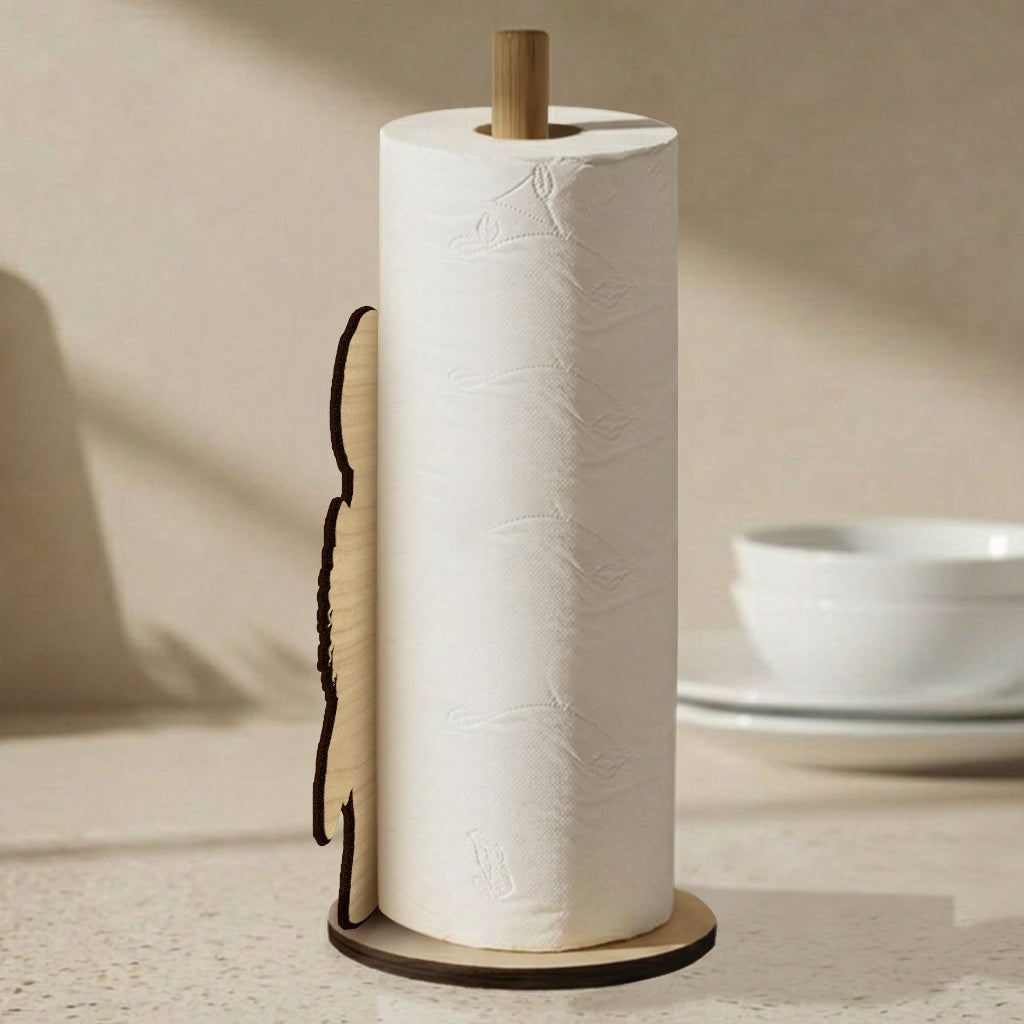 An Idiot Sandwich Funny Gift For Cooking Lovers - Personalized Cooking Paper Towel Stand