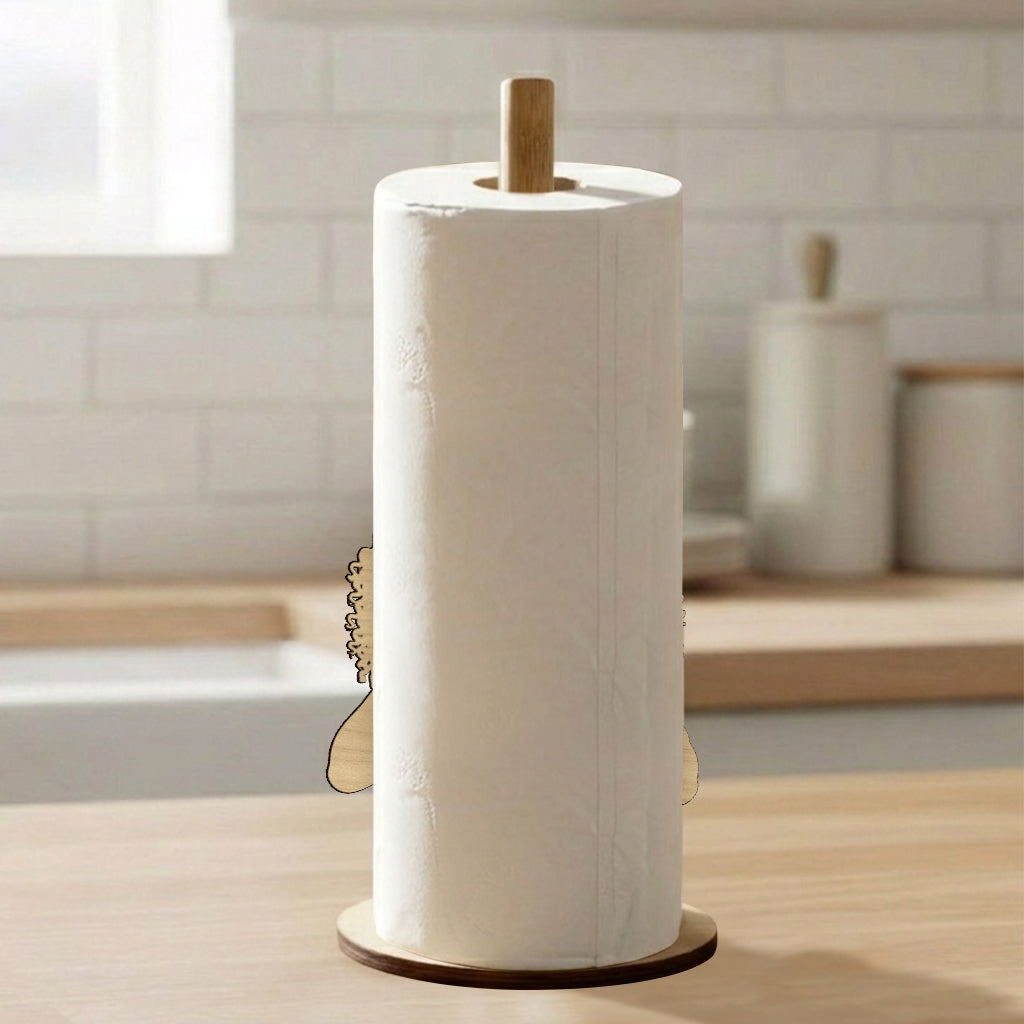 An Idiot Sandwich Funny Gift For Cooking Lovers - Personalized Cooking Paper Towel Stand