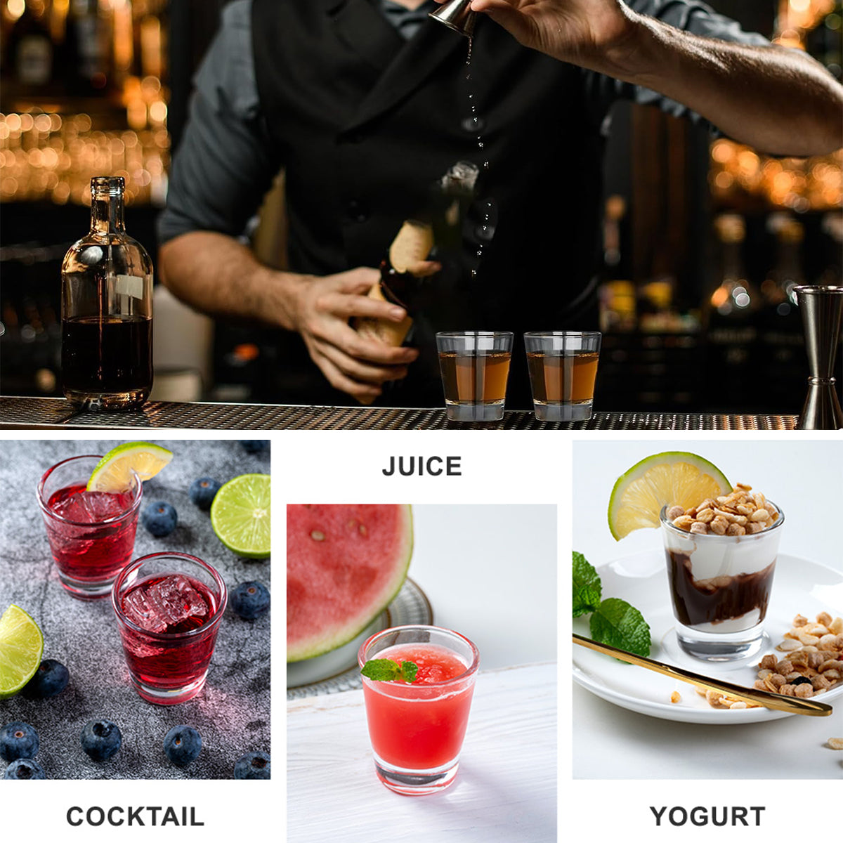 Verres personnalisés avec initiales pour les amateurs de whisky, bourbon, tequila... - Coffret de verres à whisky personnalisés