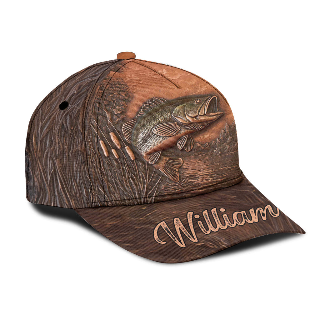 The Best Fisher - Personalized Fishing Classic Cap
