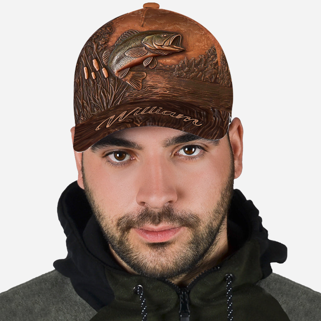 The Best Fisher - Personalized Fishing Classic Cap
