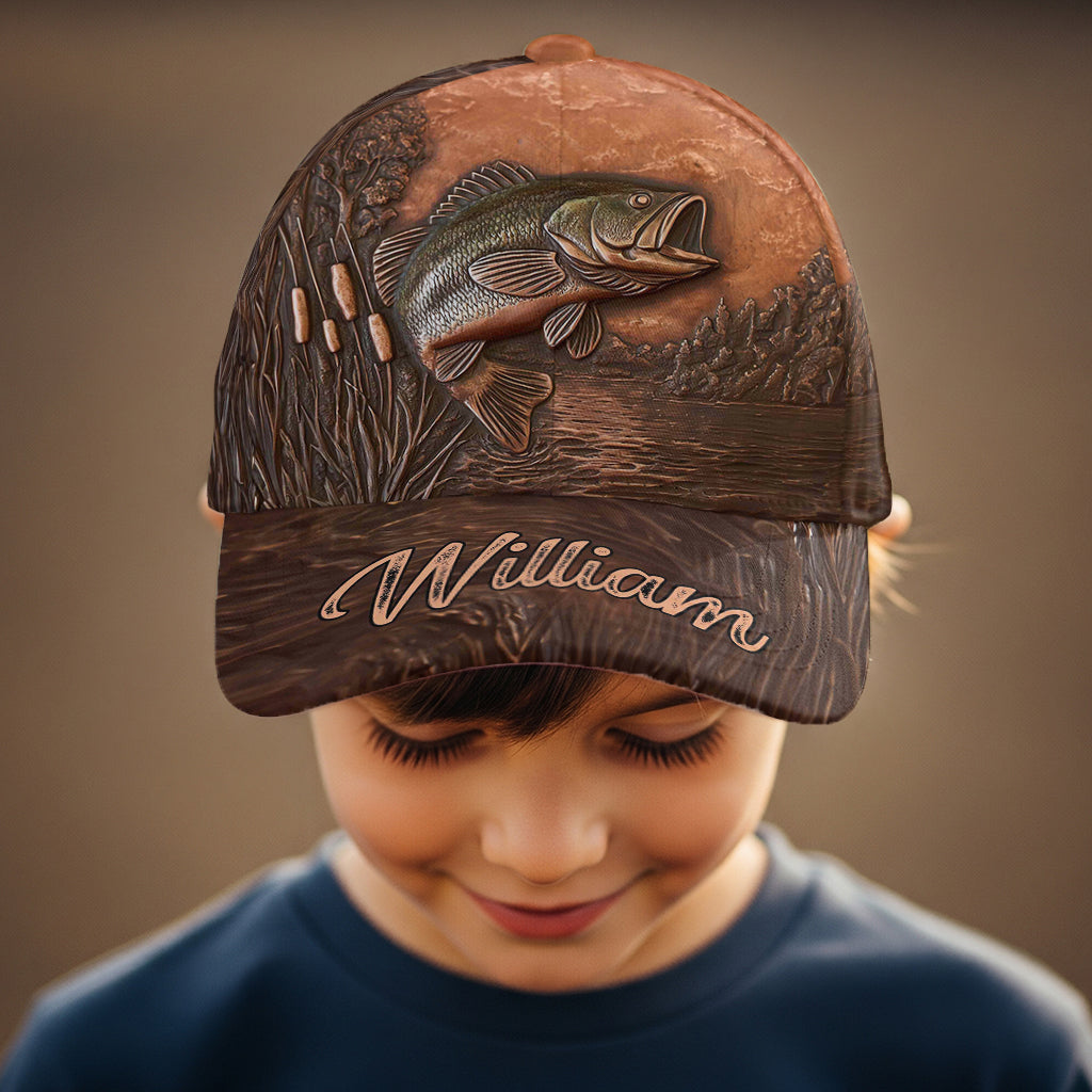 The Best Fisher - Personalized Fishing Classic Cap