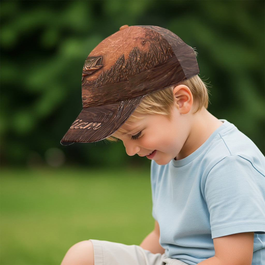 The Best Fisher - Personalized Fishing Classic Cap