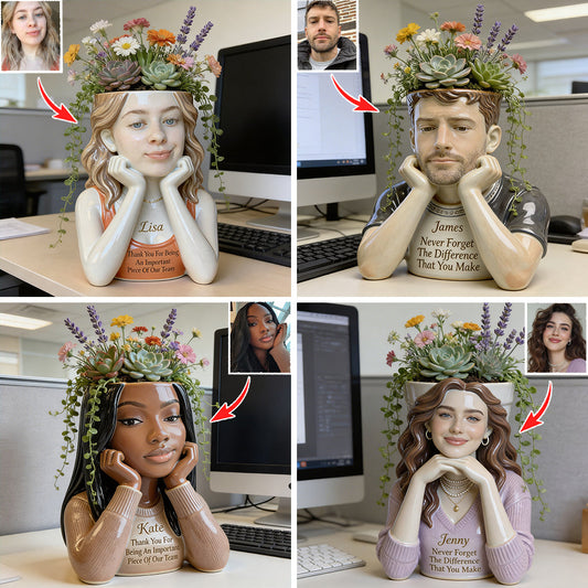 Don't Forget The Different That You Make - Personalized Colleague Acrylic Pot