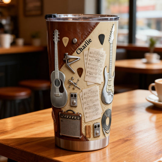 Gobelet personnalisé pour guitariste