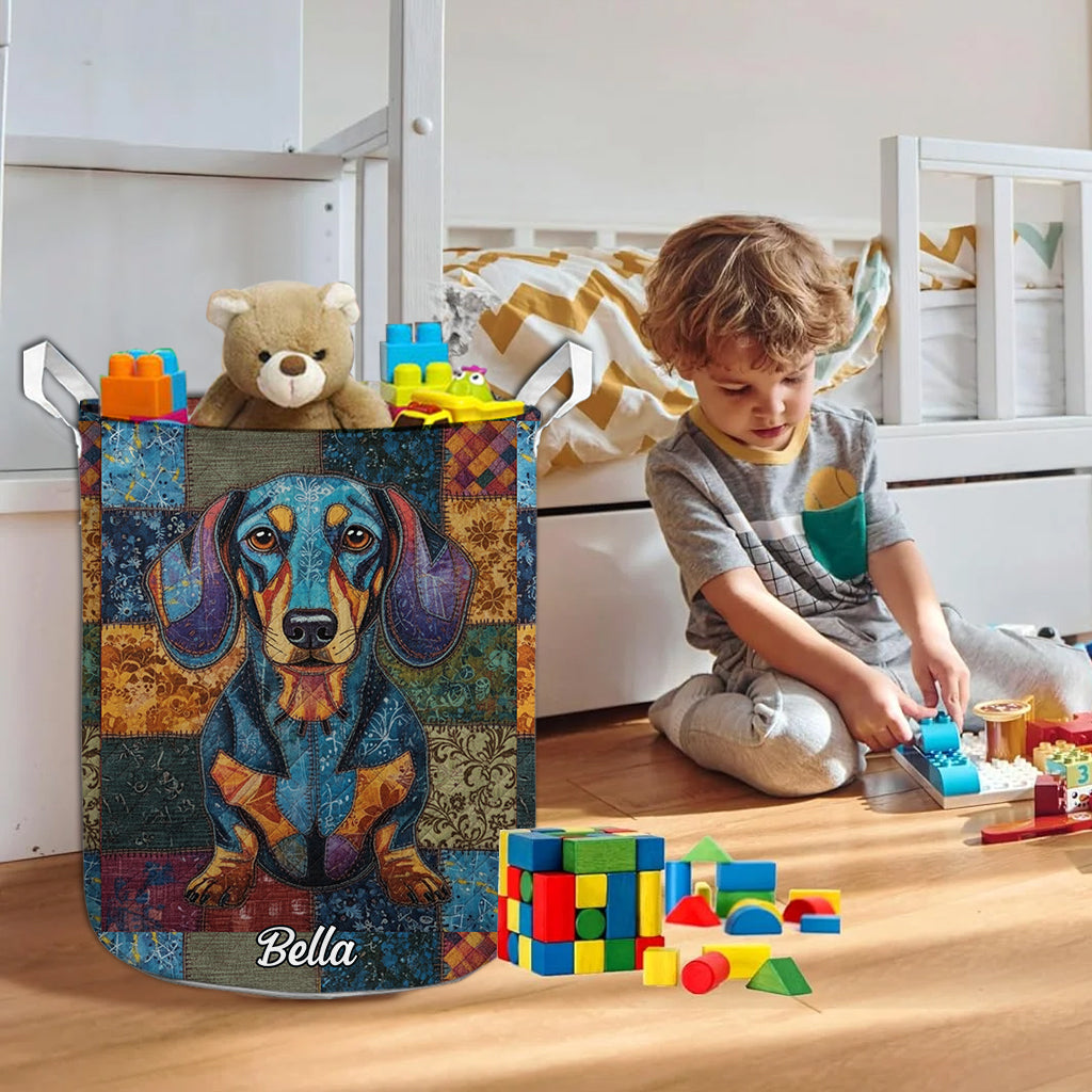 Love Dogs - Personalized Dog Storage Basket